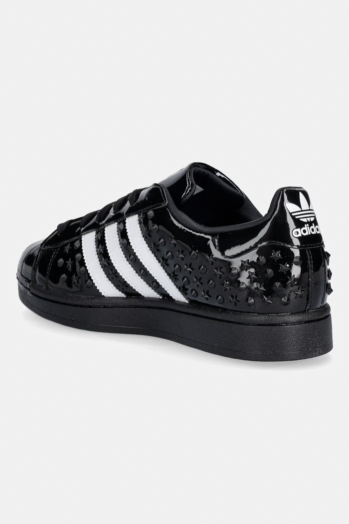 Obuwie adidas Originals Superstar II sneakersy damskie skórzane KK4673 czarny