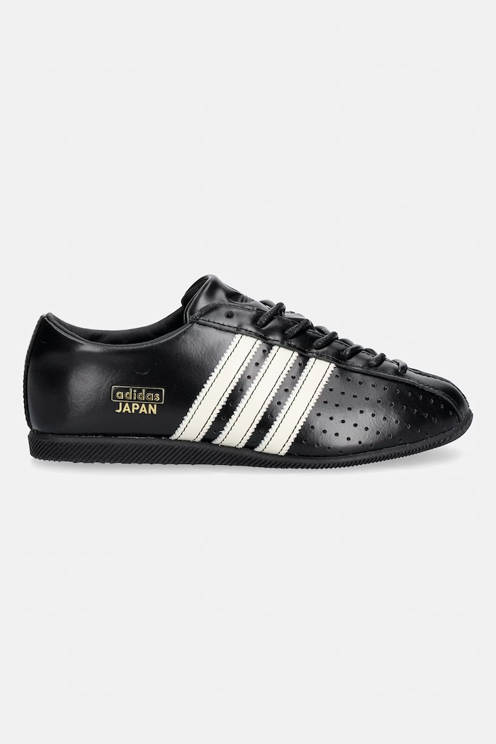 adidas Originals Japan Lux sneakersy damskie skórzane KJ5160 czarny AW26