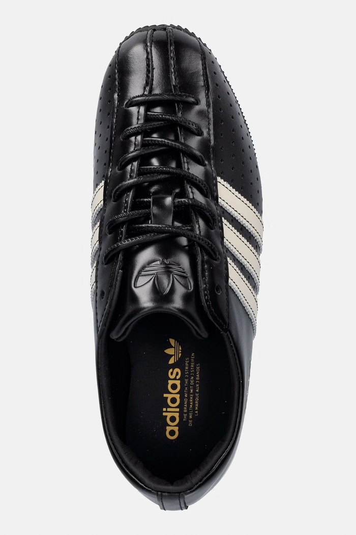 adidas Originals Japan Lux sneakersy damskie skórzane czarny KJ5160
