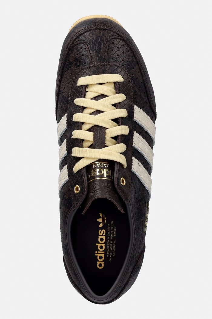 adidas Originals Japan Decon sneakersy damskie skórzane brązowy KJ5011