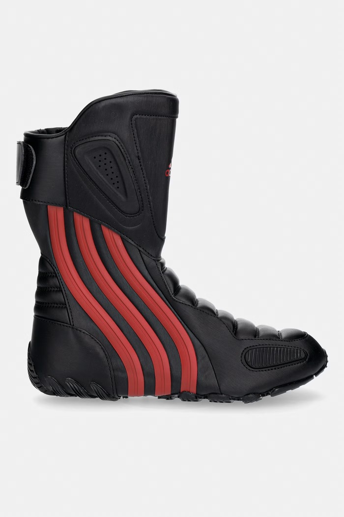 adidas Originals Ghost Moto Mid buty motocyklowe damskie skórzane KI6799 czarny AW26