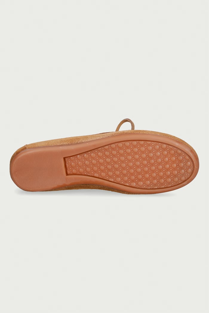 Posa Mokasíny dámské semišové Boat Loafer PW29.209 béžová