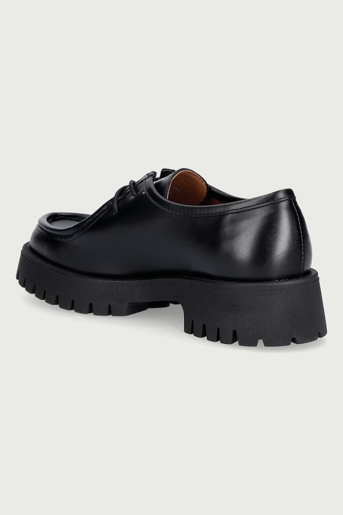 Încălțăminte Bianco Mocasini pentru femei din piele BIALEO 11252962 negru