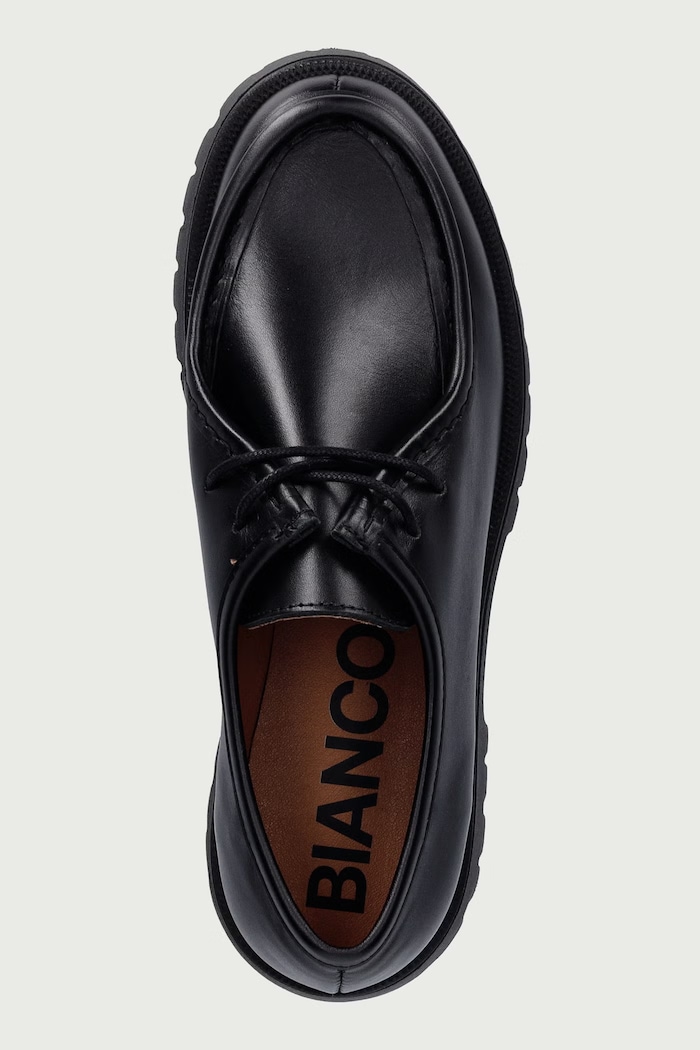 Mocasini pentru femei din piele BIALEO Bianco 11252962 negru