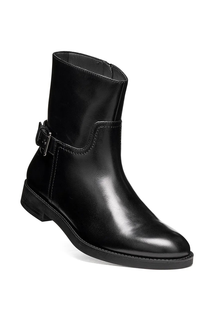 Geox Μποτάκια Γυναικεία δερμάτινα D ESMEENA D6811F00043C9999