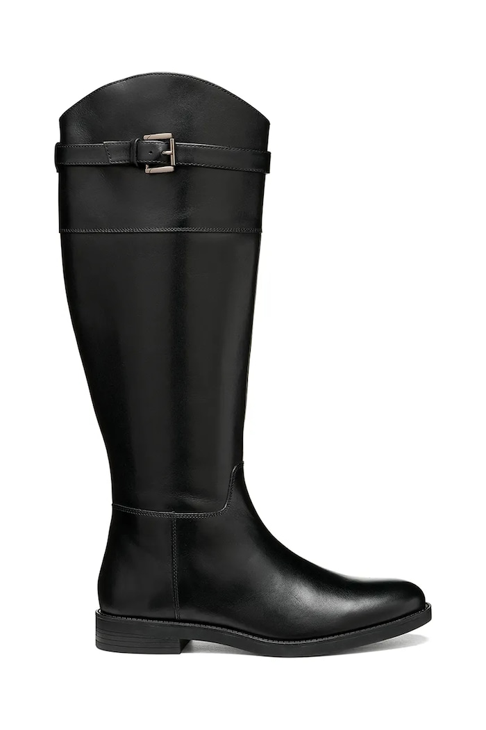 Geox Sztyblety damskie skórzane D ESMEENA czarny D6811E00043C9999
