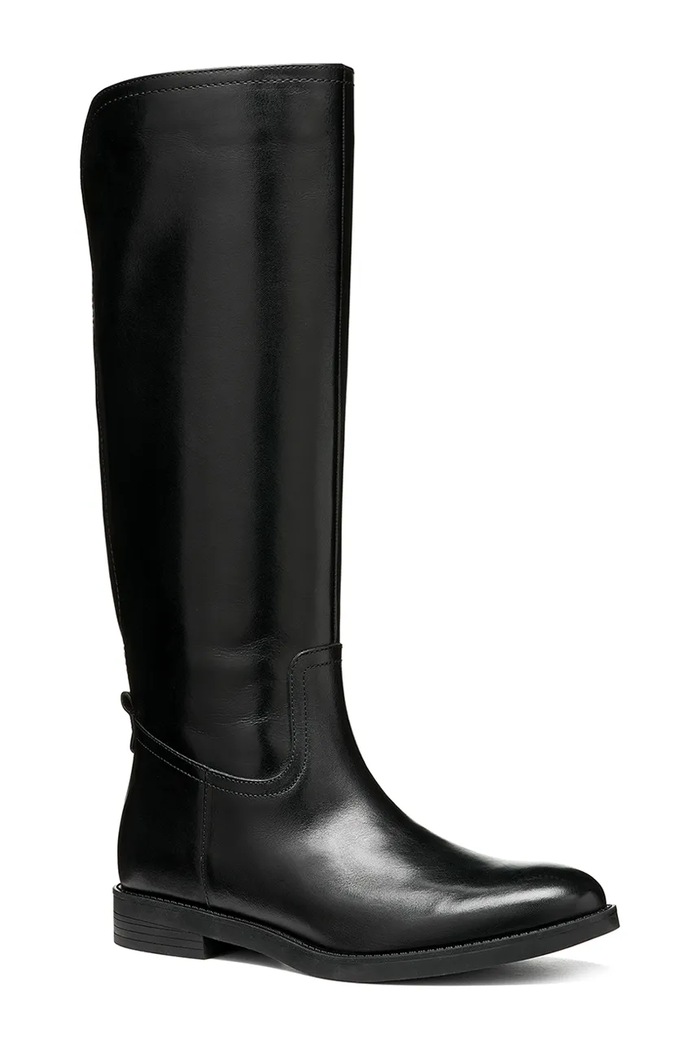 Geox Sztyblety damskie skórzane D ESMEENA D6811C00043C9999 czarny AW26