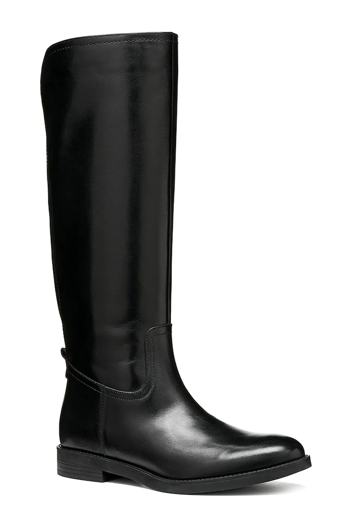 Geox Sztyblety damskie skórzane D ESMEENA D6811C00043C9999 czarny AW26