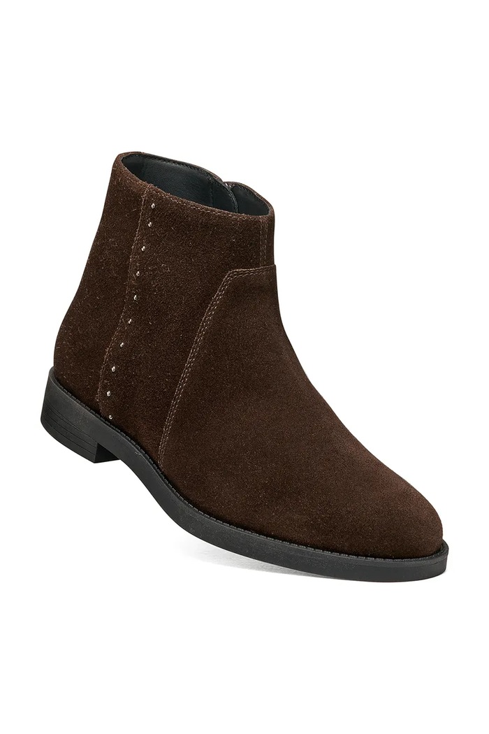 Geox Gležnjače za žene od brušene kože D ESMEENA D6811B00022C6013 smeđa AW26