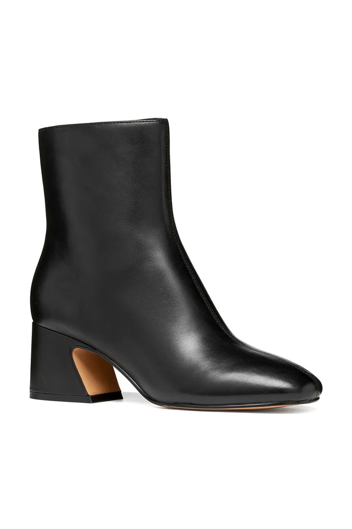 Geox Kotníkové boty dámské kožené D KALIDINE D680ZC00043C9999 černá AW26