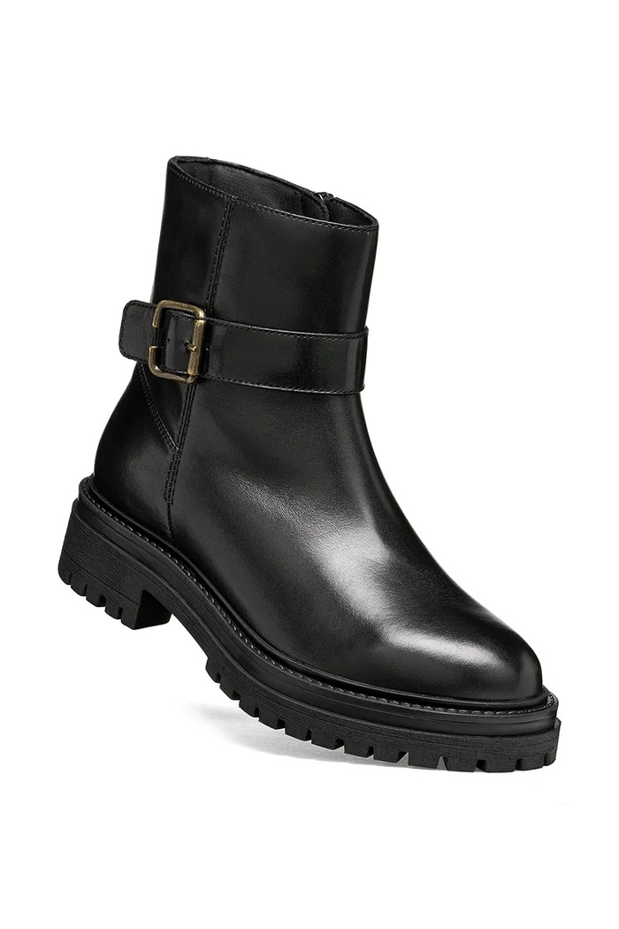 Geox Členkové čižmy dámske kožené D IRIDEA D66HRB00043C9999