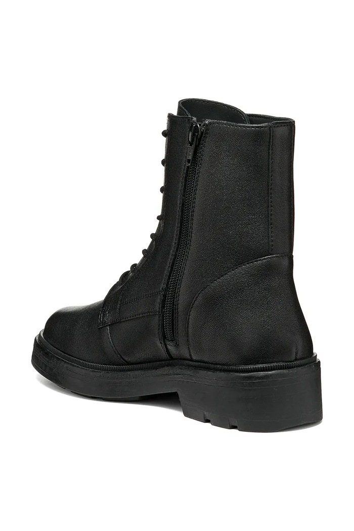 Obuwie Geox Workery damskie skórzane D SWELEN D665GH00081C9999 czarny