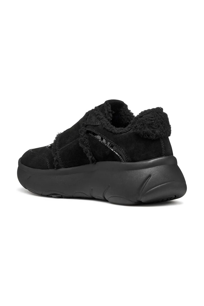D NEBULA 2.0 X sneakers γυναικεία σουέτ Geox D56NHD022HHC9999 μαύρο