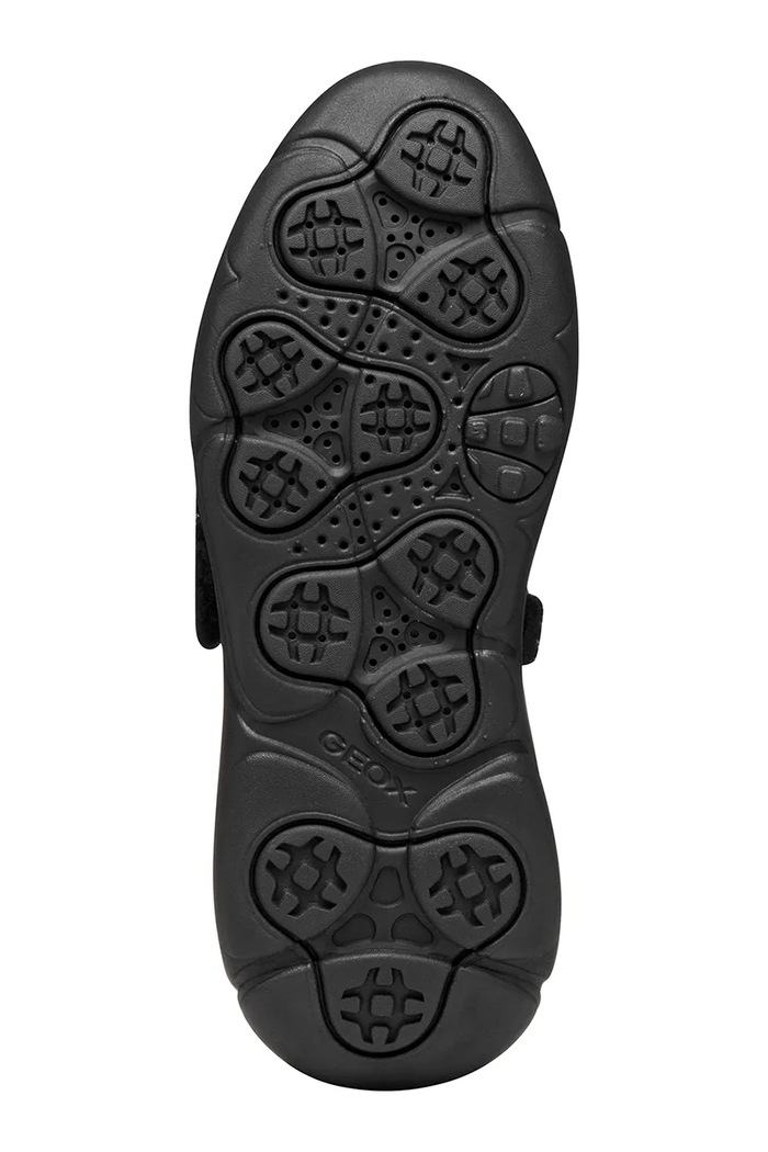 D NEBULA 2.0 X sneakersy damskie zamszowe Geox czarny D56NHD022HHC9999