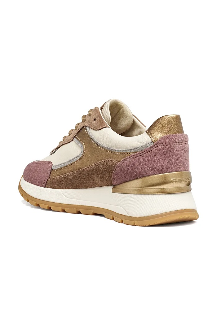 Geox D DESYA B ABX sneakers pentru femei din piele întoarsă maro D563LB08522C1SD6