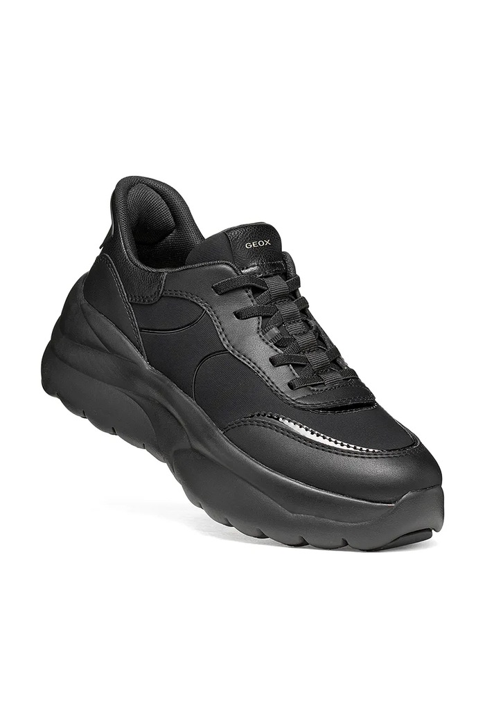 Geox D XTORS PLUS FAST IN sneakers dámske D6809B0119BC9999 čierna AW26