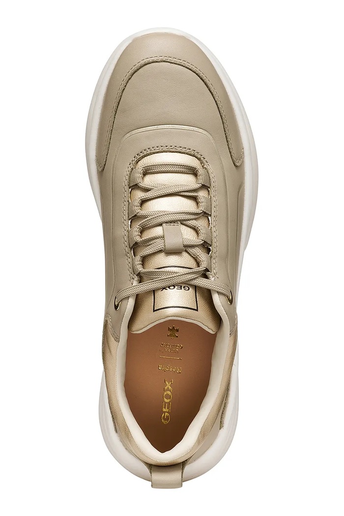 D XTORS sneakersy damskie Geox D651FA085NFC5258 beżowy