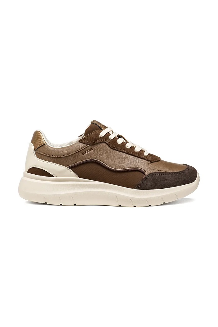 Geox D PLUMMERY sneakers boty dámské hnědá D65YNA05422C6049