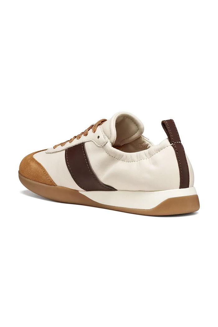 Geox D MARYEMY sneakers γυναικεία δερμάτινα λευκό D653BB08543C1LJ6