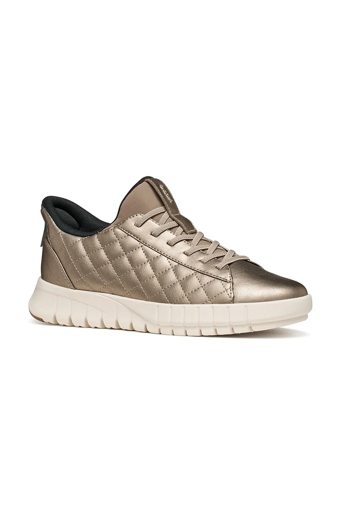 Geox D FLEXTRIDE PLUS sneakers boty dámské D667SB000NFC5004 zlatá AW26