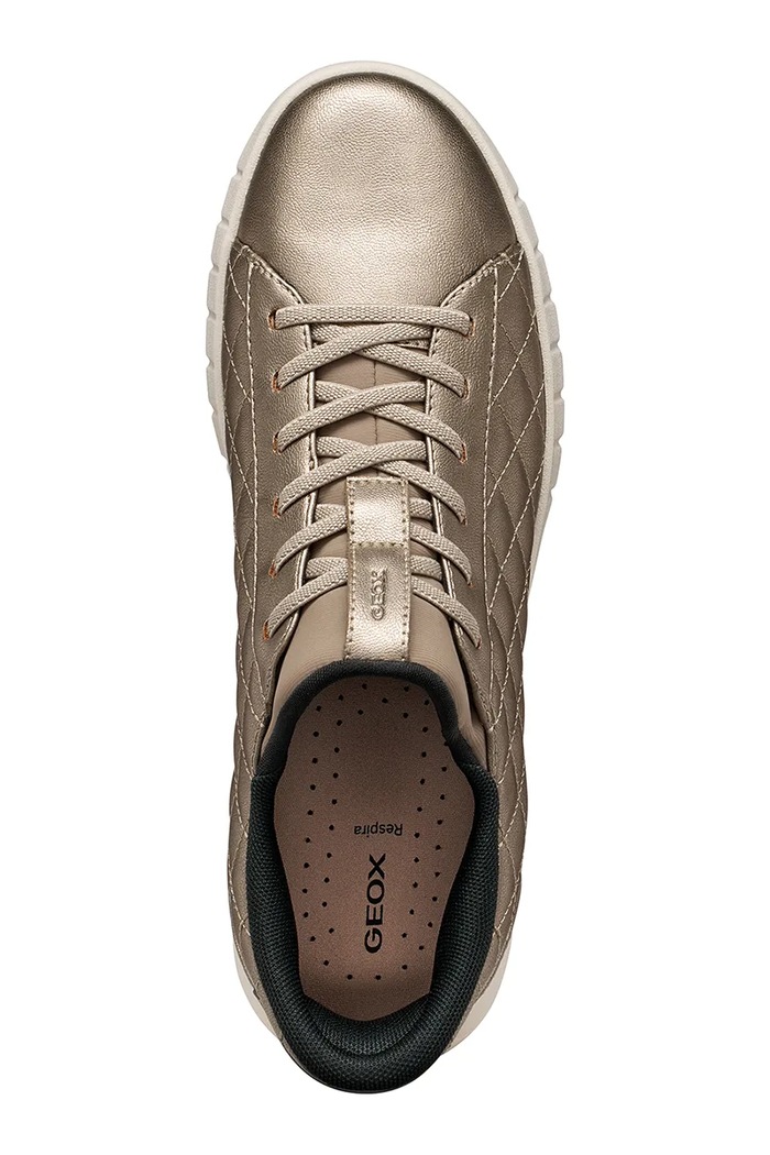 Geox D FLEXTRIDE PLUS sneakers boty dámské D667SB000NFC5004 zlatá