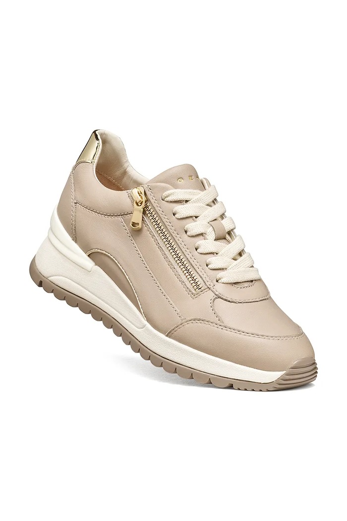 Geox D DESYA sneakers boty dámské D6600A085BNC5379 béžová AW26
