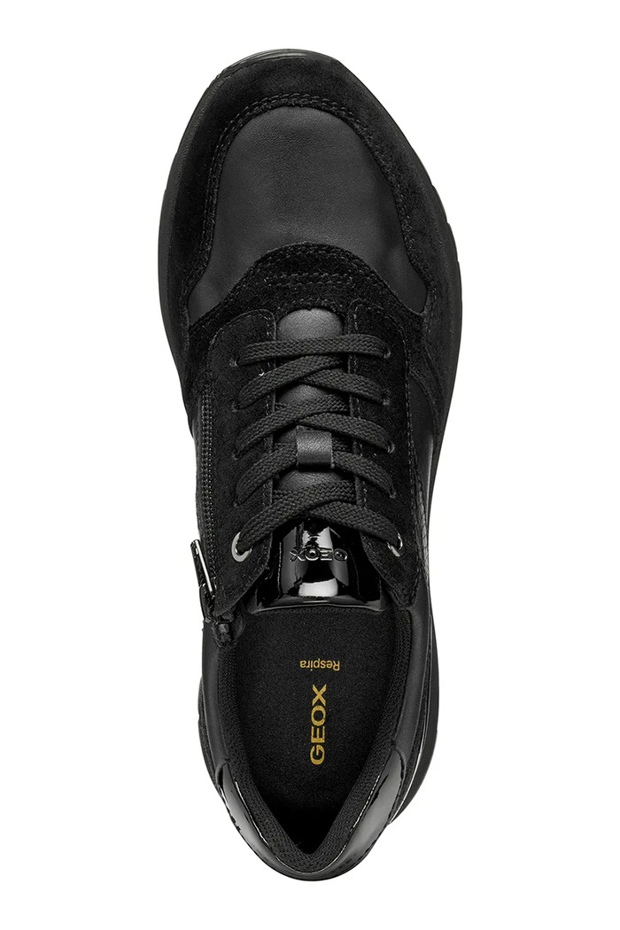 D DESYA sneakers Γυναικεία Geox μαύρο D5600B08522C9999