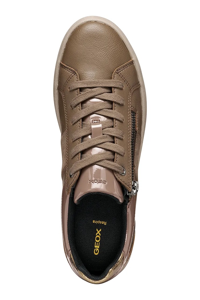 Geox D BLOMIEE sneakers boty dámské D366HE0BC22C6029 hnědá