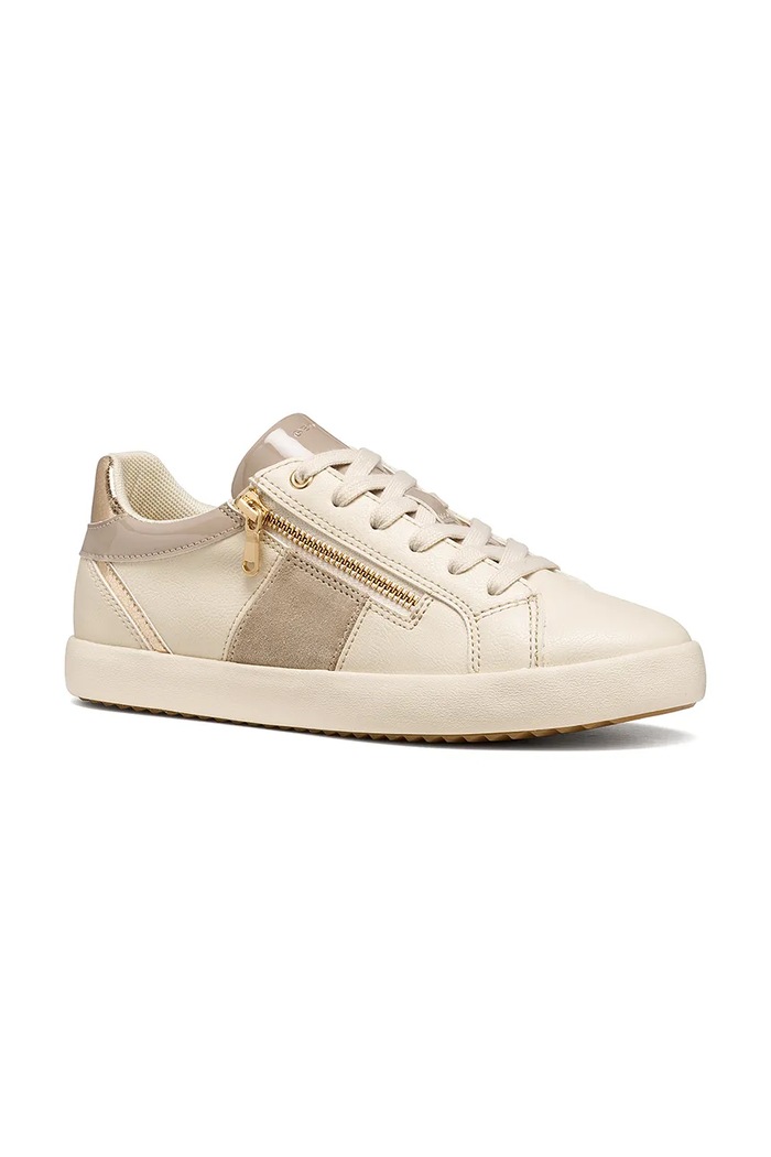 Boty Geox D BLOMIEE sneakers boty dámské D366HE0BC22C5V5A béžová