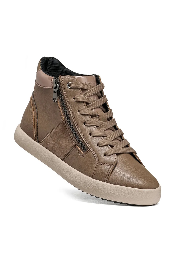 Geox D BLOMIEE sneakers boty dámské D366HD05422C6029 hnědá AW26