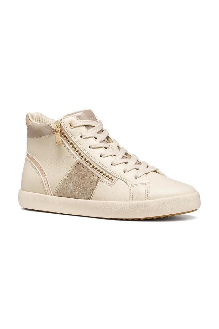 Boty Geox D BLOMIEE sneakers boty dámské D366HD05422C5V5A béžová