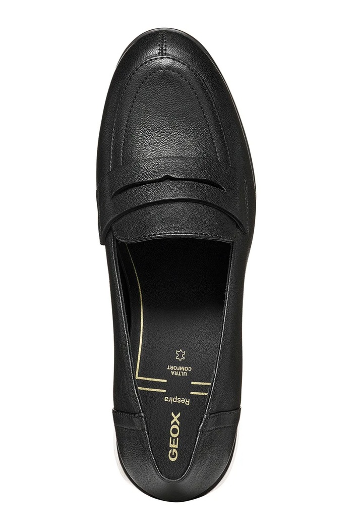 Γόβες δερμάτινες D WALK PLEASURE 55T Geox μαύρο D680VA000LMC9999