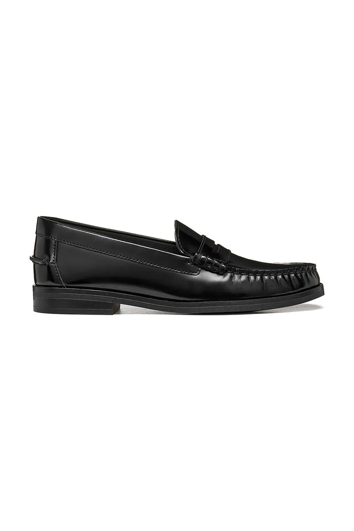 Geox loaferji ženski usnjeni D NOEMEN črna D680XA00038C9999
