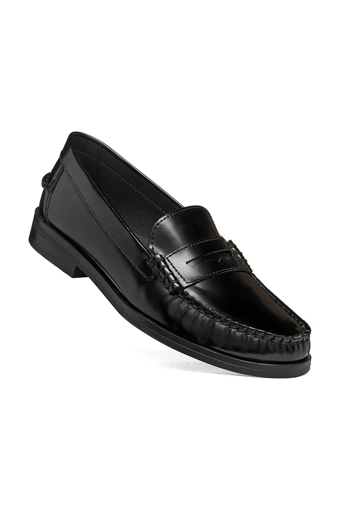 Geox loaferji ženski usnjeni D NOEMEN D680XA00038C9999 črna AW26