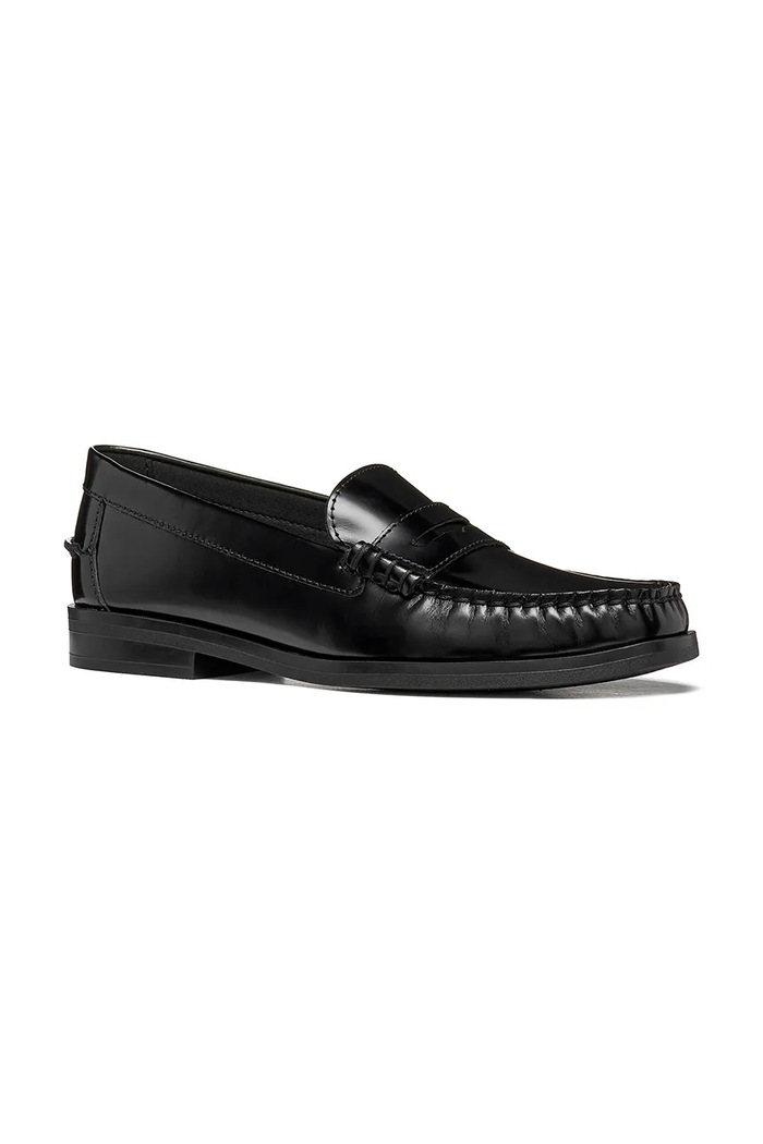 Obutev Geox loaferji ženski usnjeni D NOEMEN D680XA00038C9999 črna