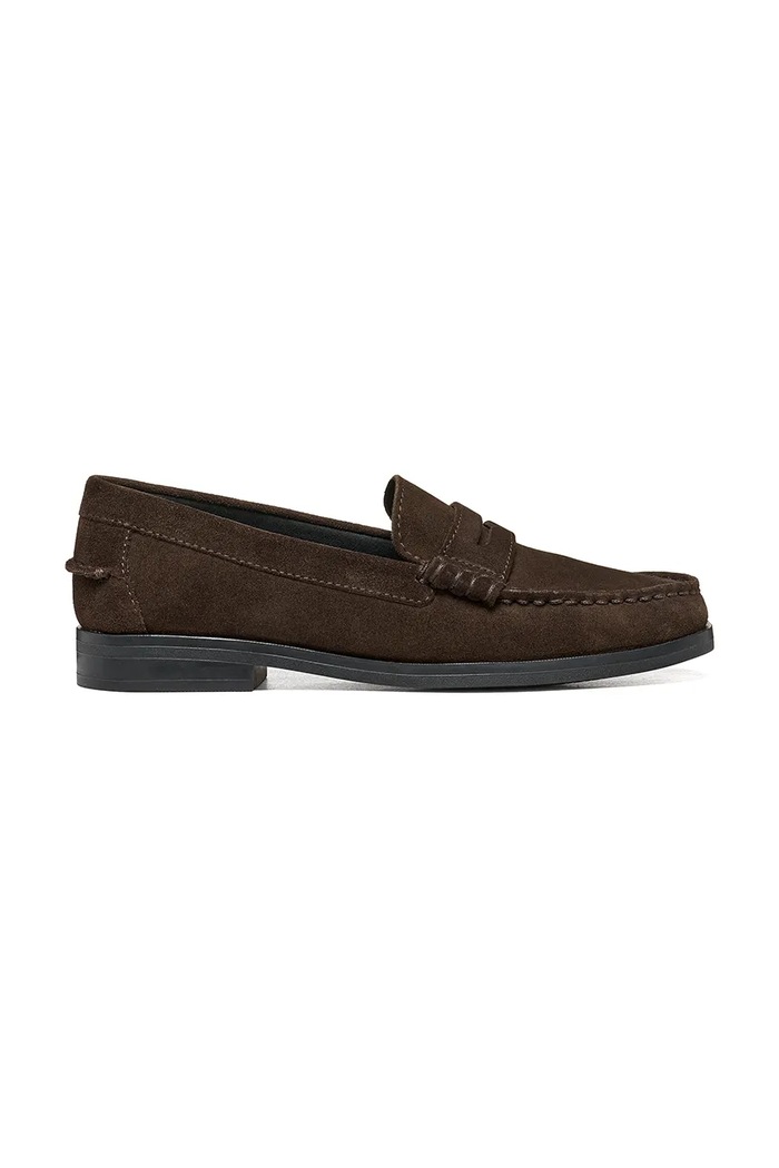 Geox loaferji ženski semišasti D NOEMEN rjava D680XA00022C6005