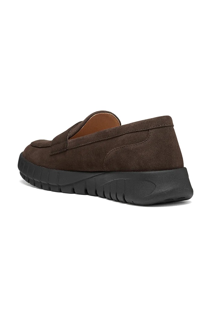 Geox loafery dámske semišové D FLEXTRIDE hnedá D659AB00022C6005
