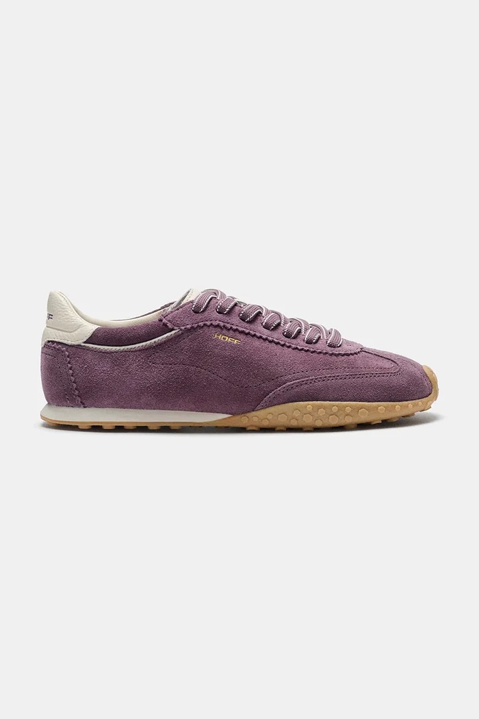 Hoff BRIDGE FL AUBERGINE sneakersy damskie zamszowe fioletowy 22661426