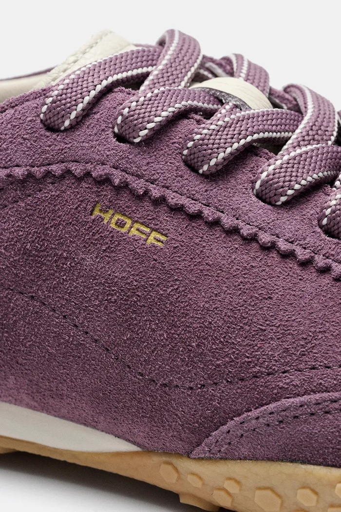 Hoff BRIDGE FL AUBERGINE sneakersy damskie zamszowe fioletowy 22661426