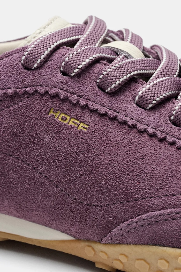 Hoff BRIDGE FL AUBERGINE sneakersy damskie zamszowe fioletowy 22661426