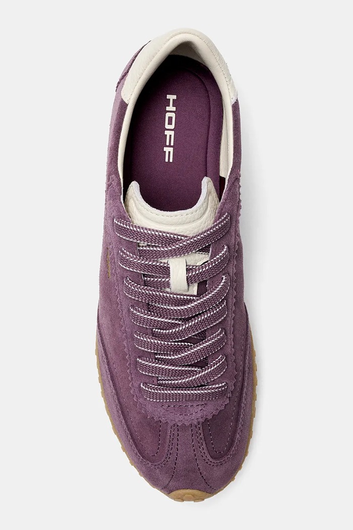 Hoff BRIDGE FL AUBERGINE sneakersy damskie zamszowe 22661426