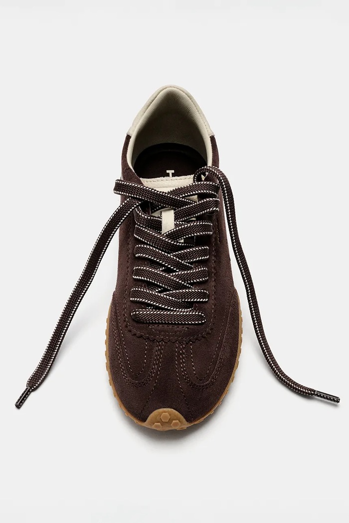 Hoff BRIDGE FL CHOCOLATE sneakersy damskie zamszowe 22661420 brązowy