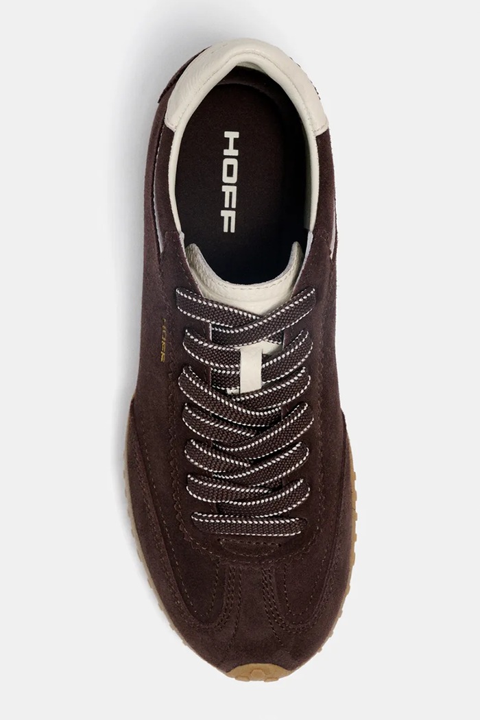 Hoff BRIDGE FL CHOCOLATE sneakersy damskie zamszowe 22661420
