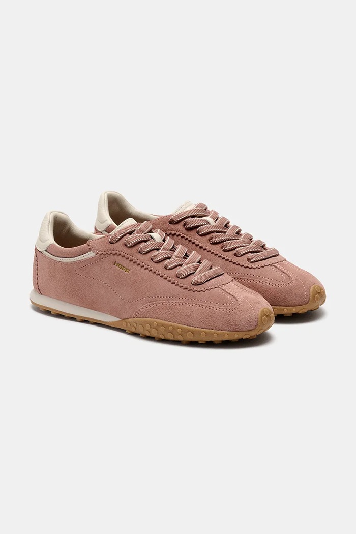 Hoff BRIDGE FL BROWN sneakers γυναικεία σουέτ 22661418 ροζ AW26
