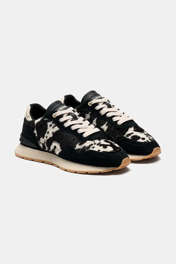 Hoff CITY PRINT BLACK sneakers γυναικεία σουέτ 22602426 μαύρο AW26