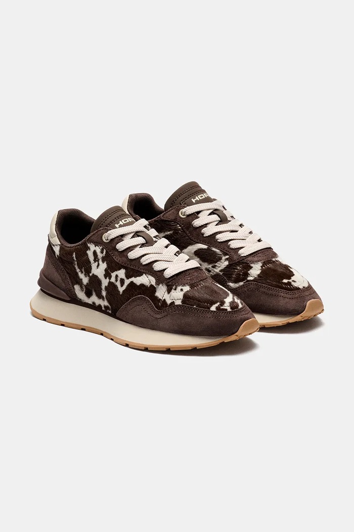 Hoff CITY PRINT BROWN sneakers γυναικεία σουέτ 22602425 καφέ AW26