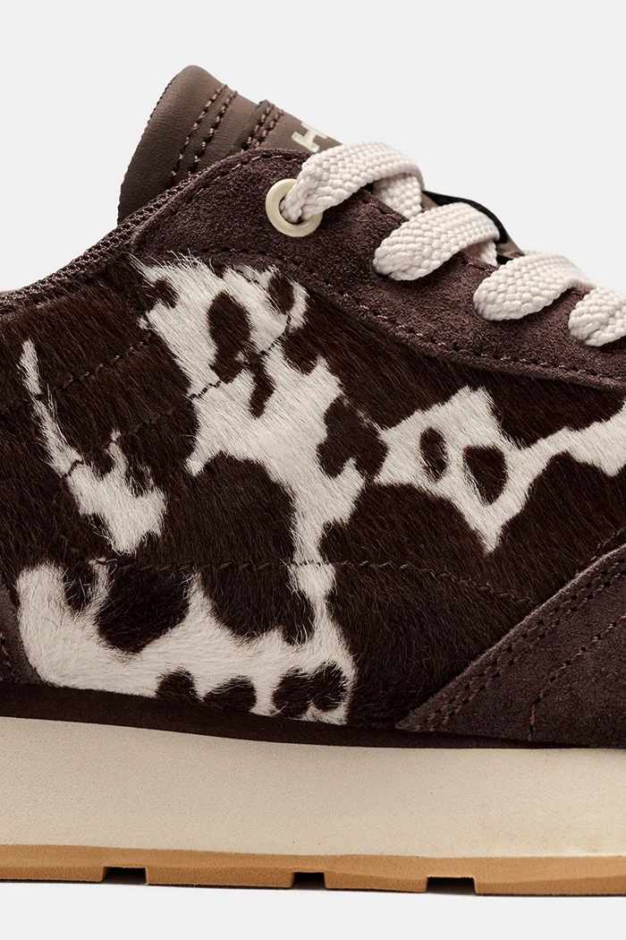 Παπούτσια Hoff CITY PRINT BROWN sneakers γυναικεία σουέτ 22602425 καφέ