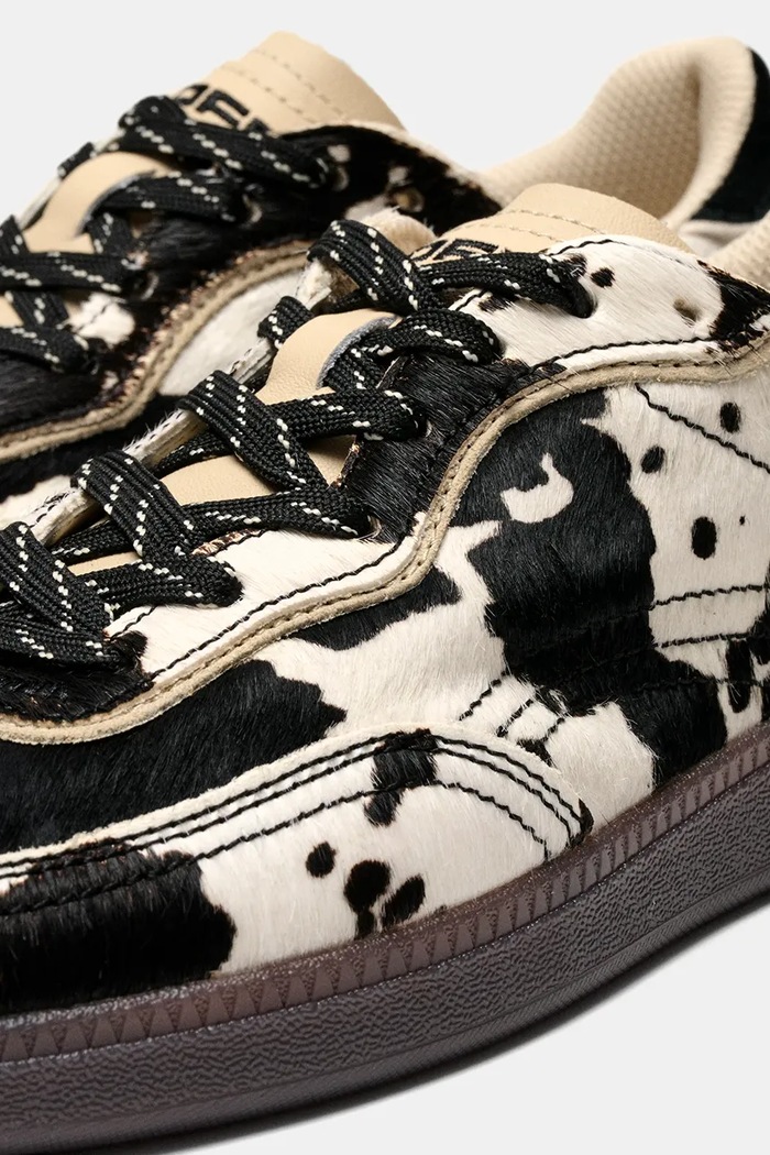 PARK PRINT BLACK sneakers boty dámské kožené Hoff 22619411 černá