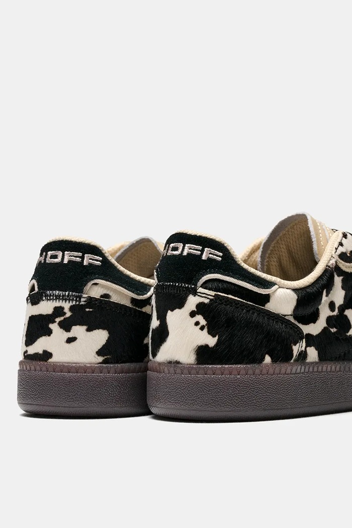 PARK PRINT BLACK sneakers boty dámské kožené Hoff černá 22619411