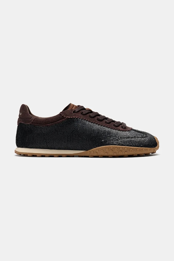 Hoff BRIDGE SEQUINS CHOCOLATE sneakersy damskie brązowy 22661010